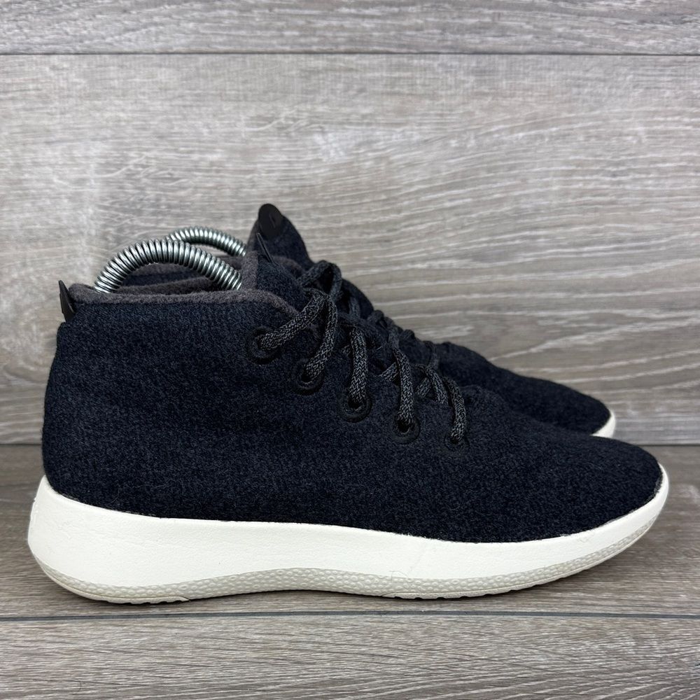 Allbirds Wool Runner Up Mizzle Hi Top Women’s Sz 8 Indigo Blue Lace Up Sneakers